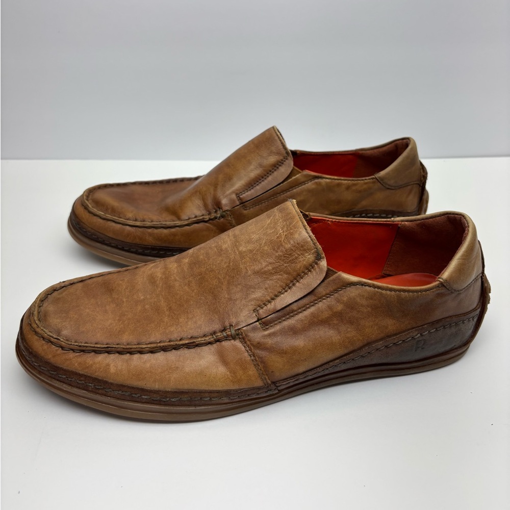 Roan By Bed Stu Men's Slip-On Leather Loafers - Brown, Sz 12, Box 30 View 3